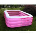 Giant Inflatable Swimming Pools Square For Family Use 0.18mm Pvc